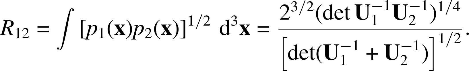 Formula for R12